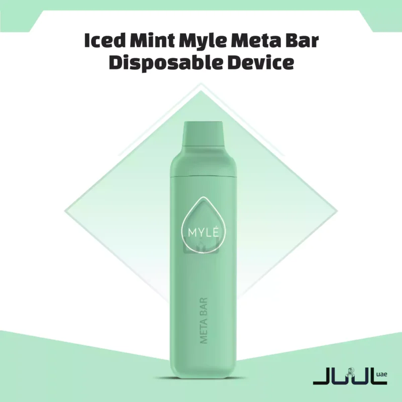 Iced Mint Myle Meta Bar Disposable Device