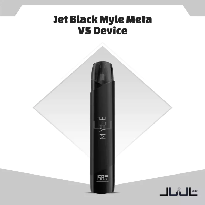 Jet black myle meta v5 device