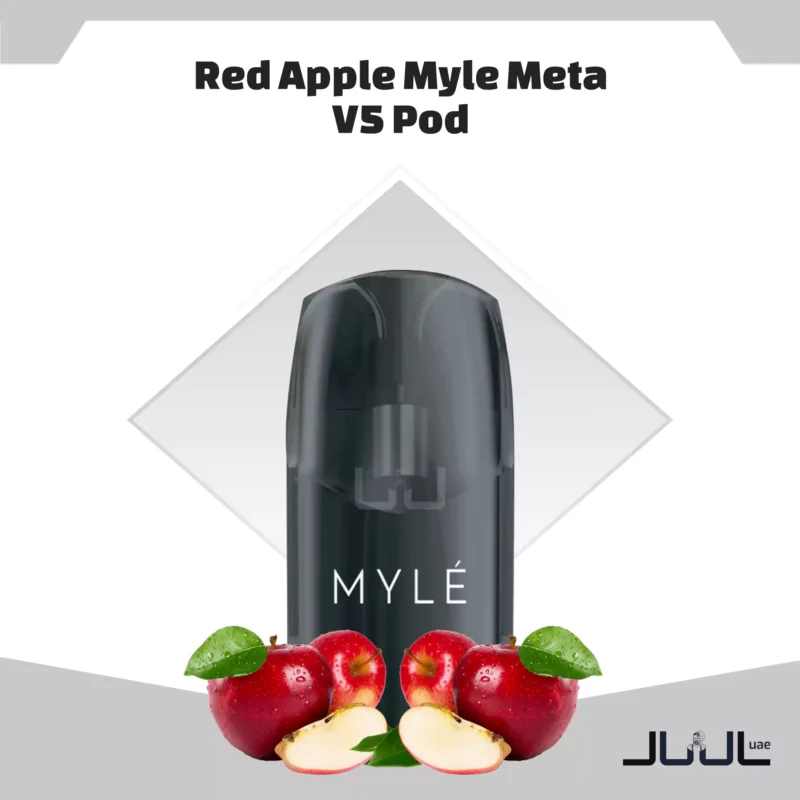 Red Apple Myle Meta V5 Pod