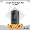 Georgia Peach Myle Meta V5 Pod