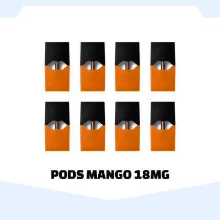 Buy JUUL Pods Mango 18MG with rich mango flavor, fast delivery across Dubai and the UAE