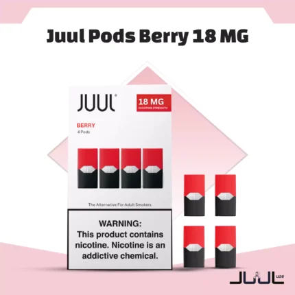 JUUL Berry Pods 18MG 4Pc/Pack