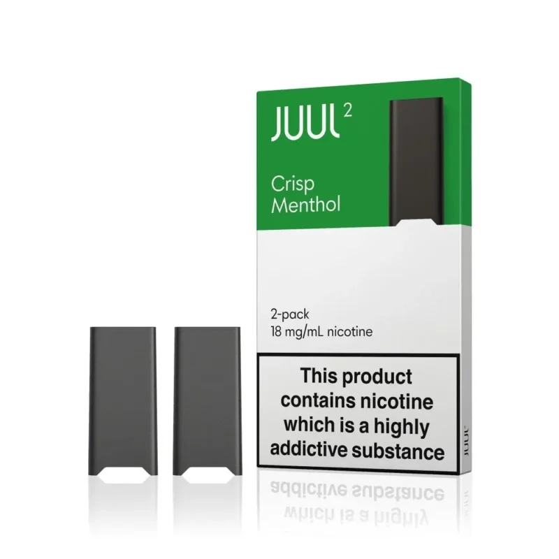 Crisp Menthol Juul 2 Pods