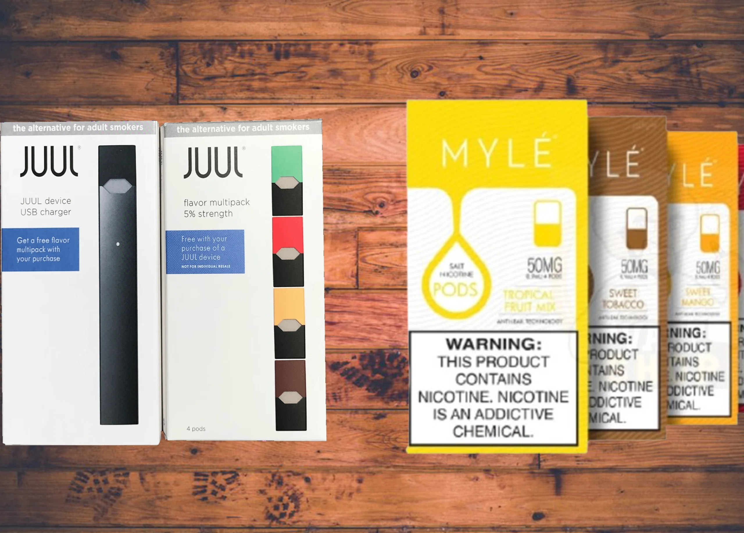 juul or myle