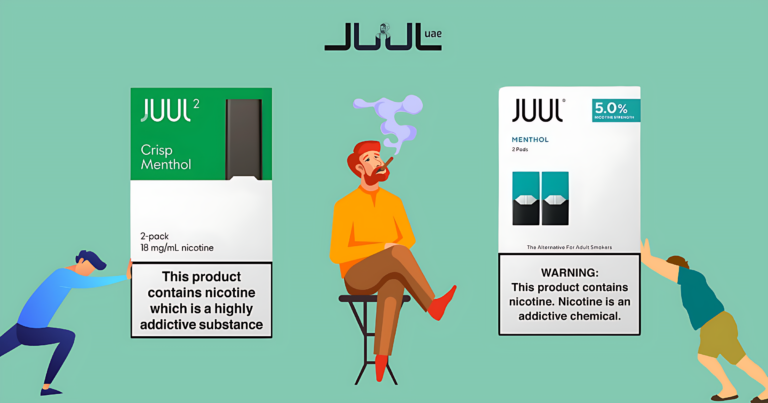 Juul Pods vs Juul 2 Pods available in UAE