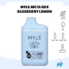 Myle Meta Box Blueberry Lemon Disposable Device