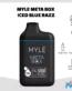 Myle Meta Box Iced Blue Razz Disposable Device