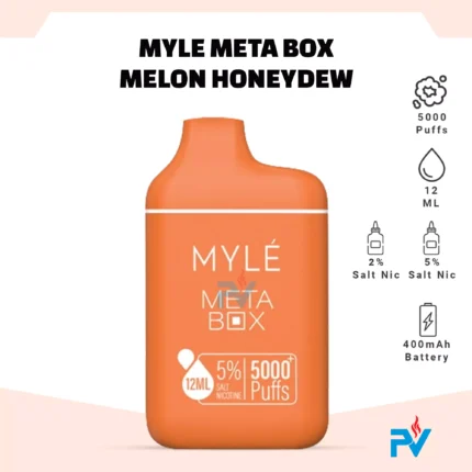 MYLE Meta Box Honeydew Melon Disposable Device