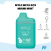 Myle Meta Box Miami Mint Disposable
