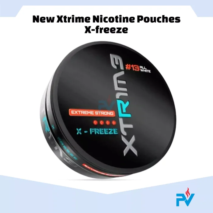 New Xtrime Nicotine Pouches X-freeze