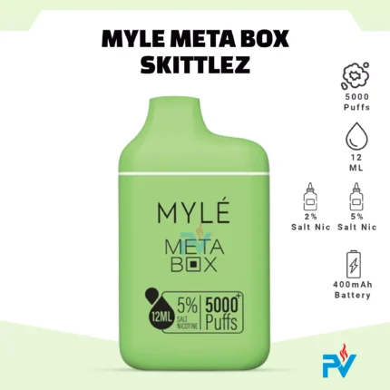 MYLE Meta Box Skittlez Disposable Device