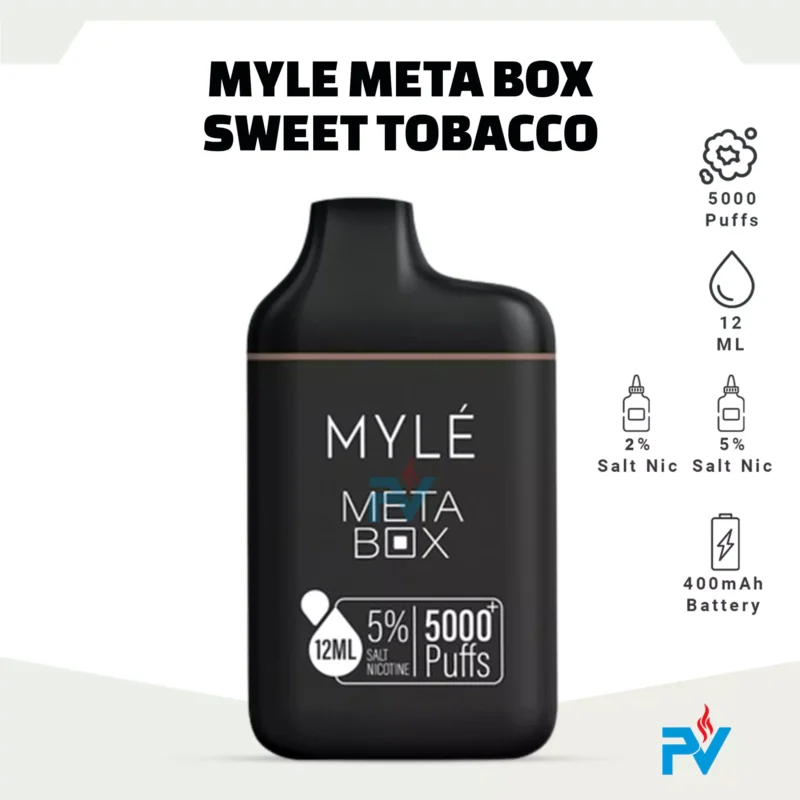 Myle Meta Box Sweet Tobacco Disposable Device