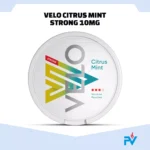 Velo Citrus Mint Strong Nicotine Pouches for UAE Smokers