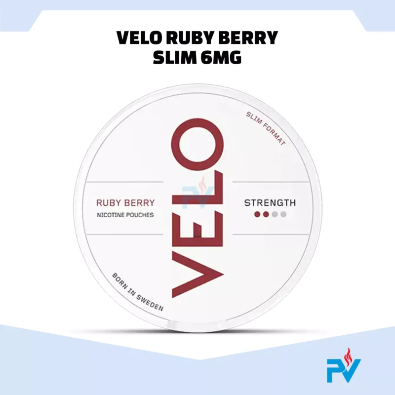 VELO RUBY BERRY SLIM 6MG