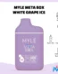 Myle Meta Box White Grape Ice Disposable Device