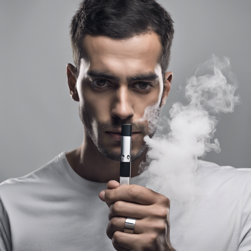 Juul Vaping a Man Show Device in UAE