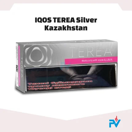 Heets TEREA Silver from Kazakhstan in Dubai and Abu Dhabi - Mild and light flavored tobacco sticks for IQOS Iluma.