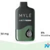 Myle Meta 9000 Puffs Disposable Vape 50mg/5% Nicotine