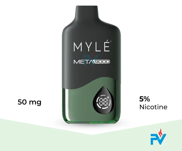 Myle Meta 9000 Puffs Disposable Vape 50mg/5% Nicotine