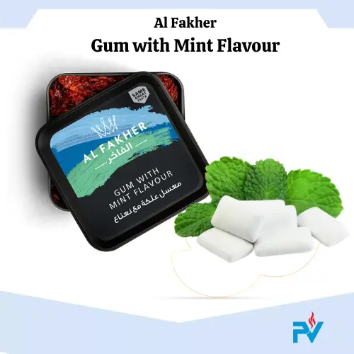 Al Fakher Gum with Mint Shisha Tobacco