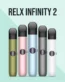 RELX Infinity 2 Catagories for podsvibe