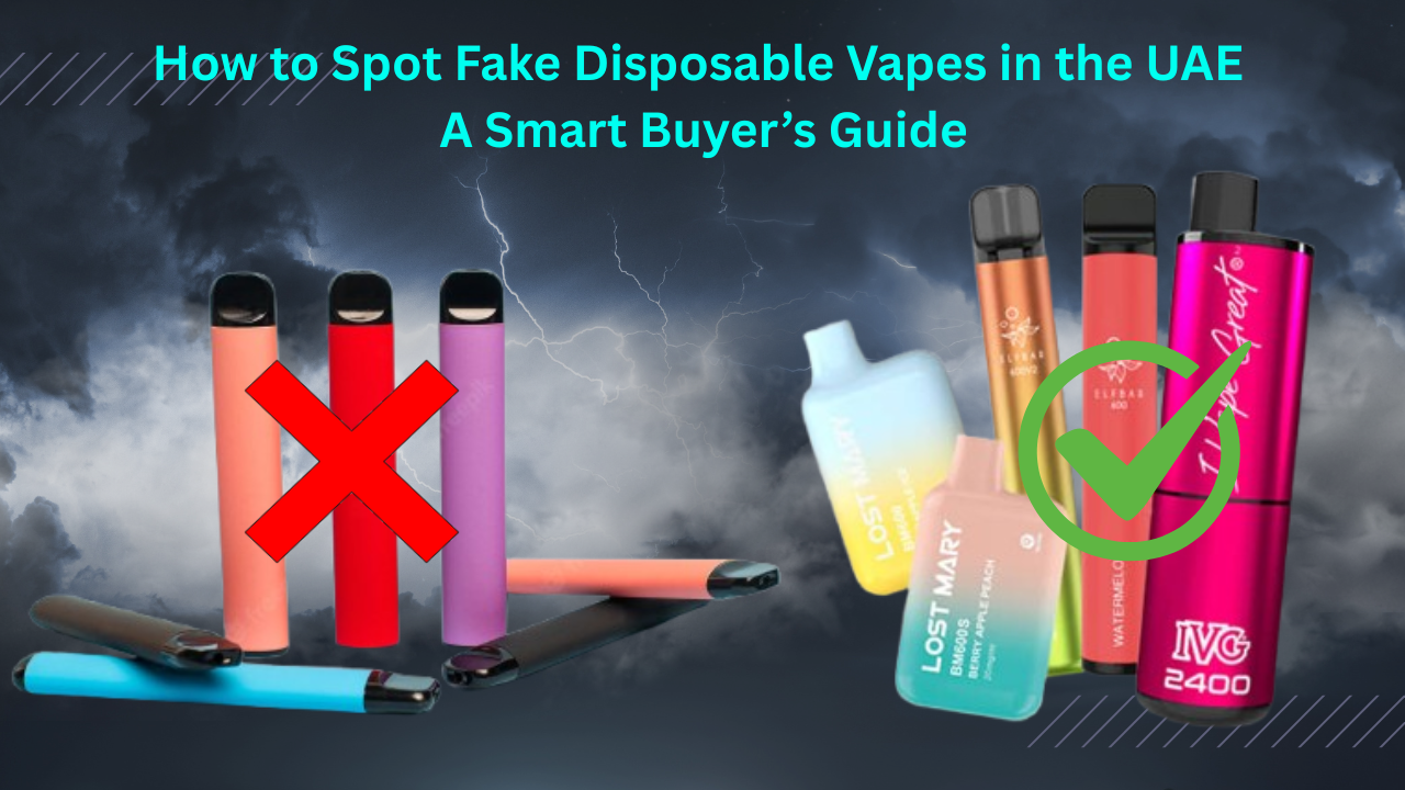 How to Spot Fake Disposable Vapes in the UAE A Smart Buyer’s Guide