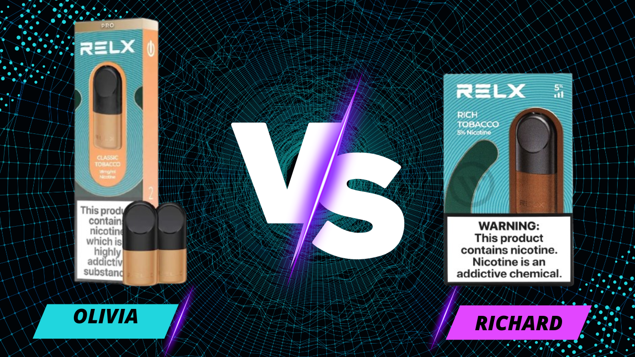 Relx Pod Pro vs. Standard Relx Pods