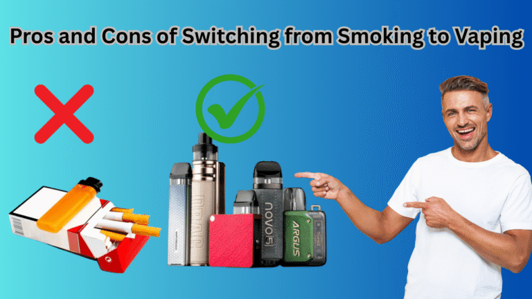 Pros and Cons of Switching from Smoking to Vaping