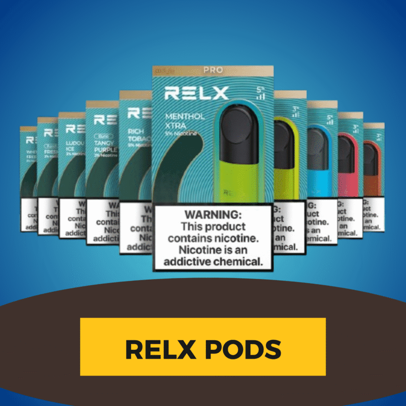 RELX Pods flavors for Relx devices Now in UAE Online