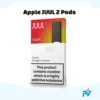 Order New JUUL 2 Apple Flavor: Pods with Fast Delivery in UAE