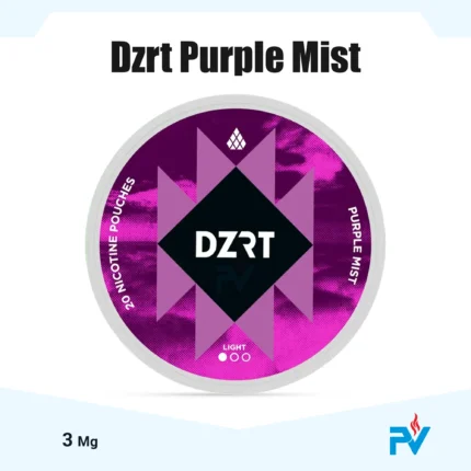 Shop DZRT Purple Mist nicotine pouches 3mg in UAE