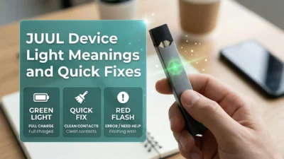 JUUL Device Light Meanings and Quick Fixes for UAE Vapers