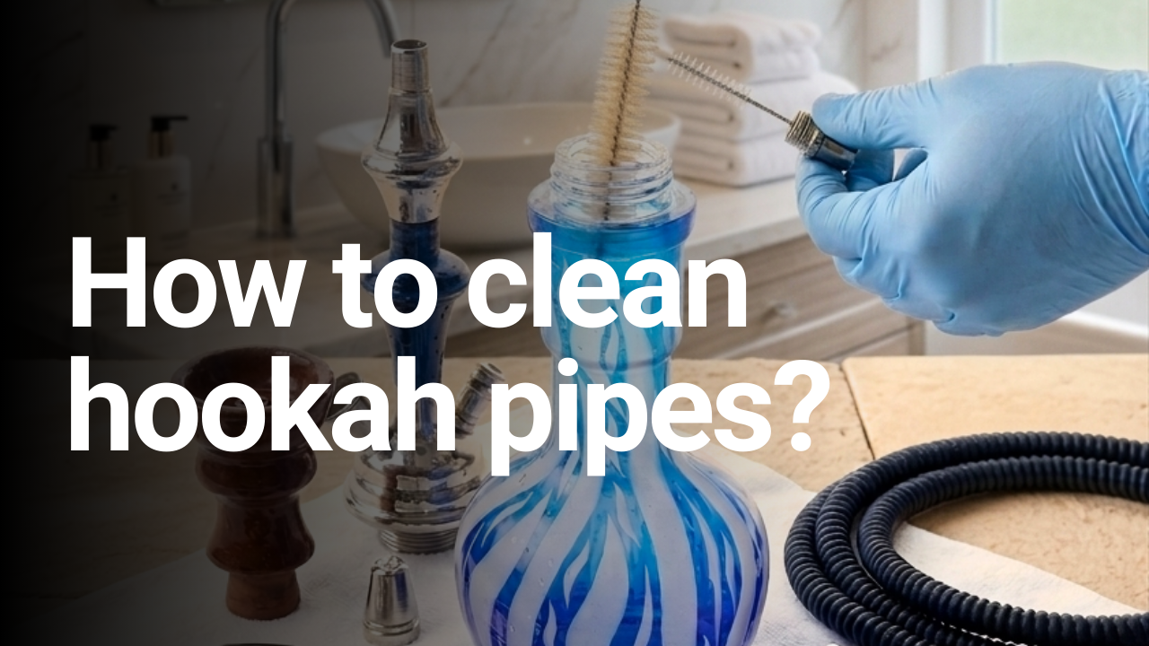Shisha Hygiene: How to Properly Clean Your Hookah Pipe After Mint Flavors