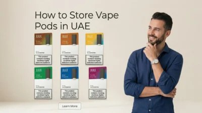 How to Store Vape Pods in UAE clear image