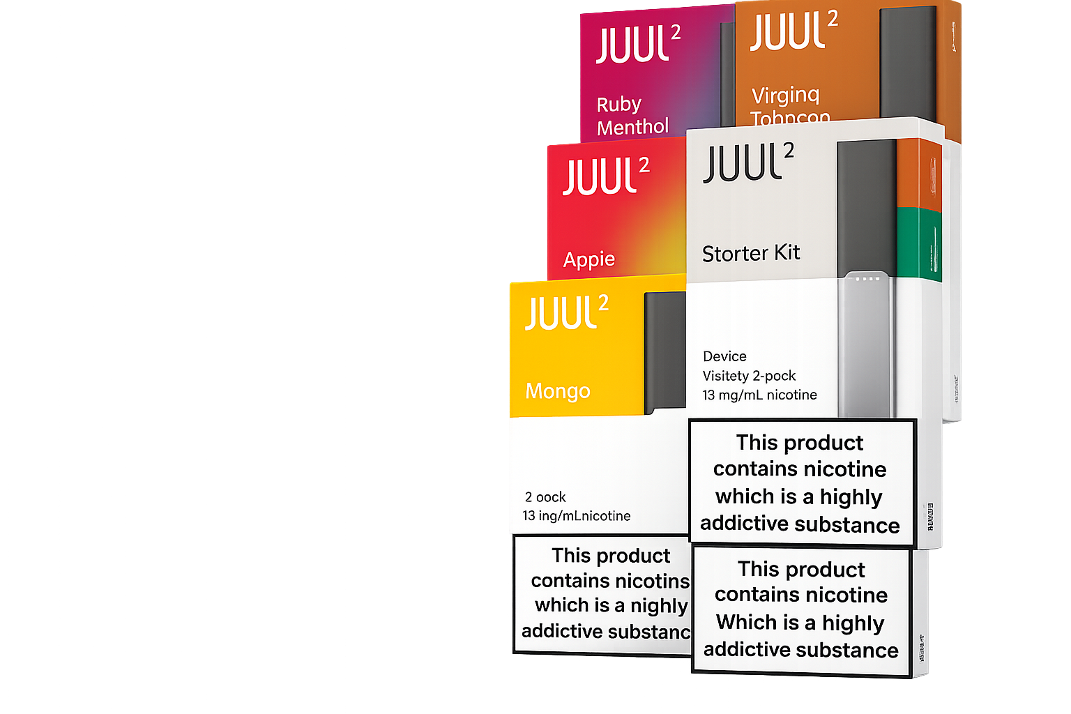 ruby menthol juul 2 JUUL Basic Kit Plus Pod Bundle main image 1