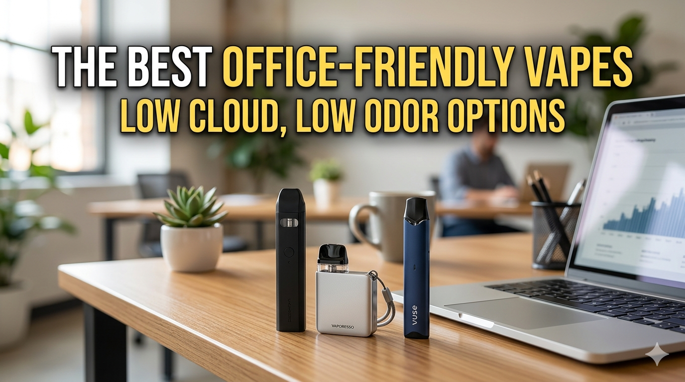 The Best Office-Friendly Vapes: Low Cloud, Low Odor Options