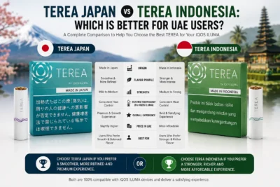 TEREA Japan and Indonesia both compatible with IQOS ILUMA devices