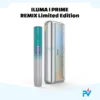 IQOS ILUMA i Prime Remix Limited Edition device with turquoise metallic finish