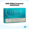 distinctive light teal packaging of a TEREA Turquoise Uzbekistan pack