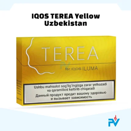 IQOS TEREA Yellow Uzbekistan Flavor in Dubai