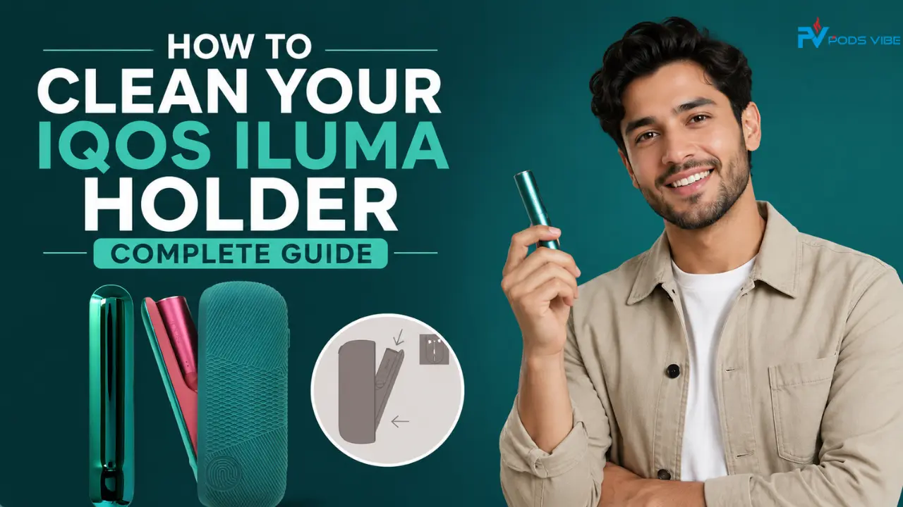 IQOS ILUMA Holder Clean and Maintain Tips for UAE Vapers