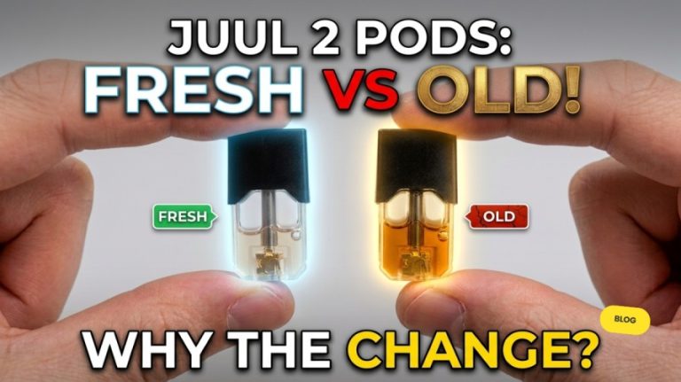 What Happens to Nicotine Salt Chemistry Inside a JUUL 2 Pod Over Time