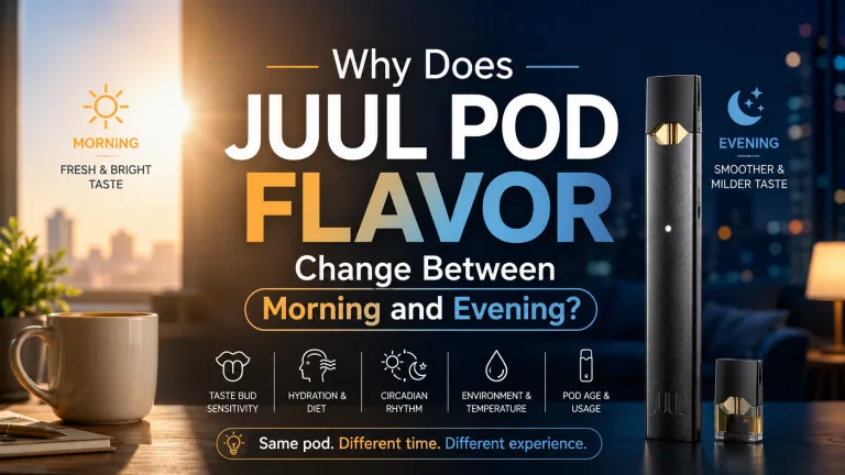 Why Does My JUUL Taste Different in the Evening?