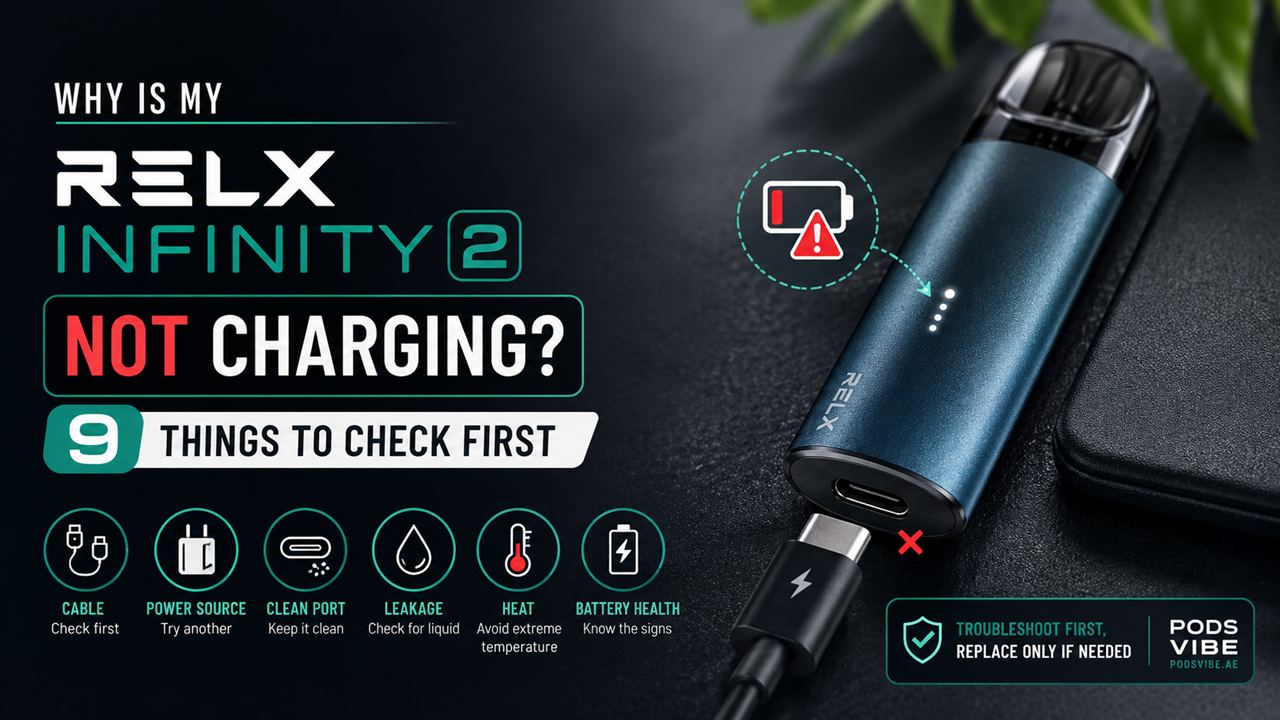 Why Is My RELX Infinity 2 Not Charging 9 Things to Check First
