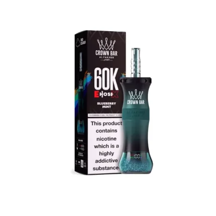 Al Fakher Crown Bar E-Hose 60000 Puffs Blueberry Mint