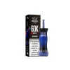 Al Fakher Crown Bar E-Hose 60000 Puffs Blueberry Raspberry showing smart display panel and berry-inspired device body.