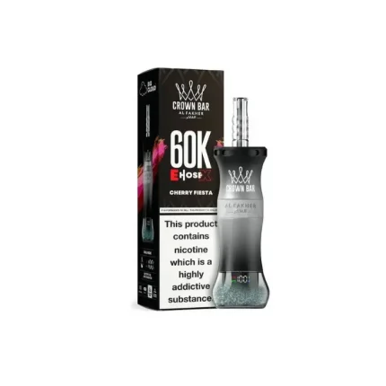 l Fakher Crown Bar E-Hose 60000 Puffs Cherry Fiesta disposable vape in UAE