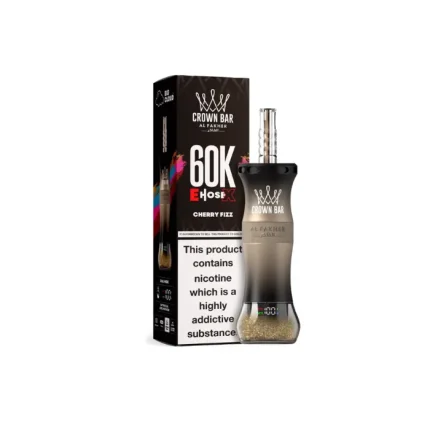 Al Fakher Crown Bar E-Hose 60000 Puffs Cherry Fizz vape in UAE