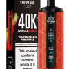 Watermelon Pineapple flavored Al Fakher Crown Bar 40000 puffs disposable vape in Dubai