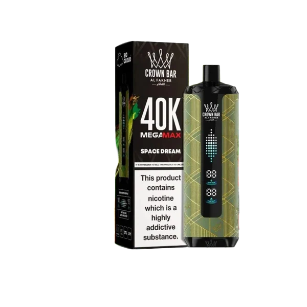 Al Fakher Crown Bar Space Dream Mega Max 40000 Puffs